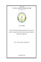 Thực trạng nuôi dưỡng người bệnh phẫu thuật ung thư đường tiêu hóa tại khoa ngoại tổng hợp bệnh viện e năm 2021