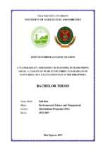 A vulnerability assessment to flooding in flood prone areas a case study in selected three (3) barangays in santa rosa city, laguna province in the philippines