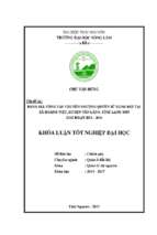 Đánh giá công tác chuyển nhượng quyền sử dụng đất tại xã hoàng việt   huyện văn lãng   tỉnh lạng sơn giai đoạn 2014   2016.