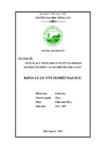 Áp dụng quy trình chăn nuôi lợn nái sinh sản tại trại lợn giống cao sản hiệp hòa bắc giang.