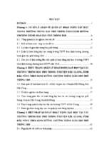 Quản lý dạy học tại các trường trung học phổ thông huyện đắk glong tỉnh đắk nông theo định hướng chương trình giáo dục phổ thông 2018
