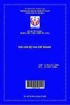 Khu căn hộ cao cấp dasan