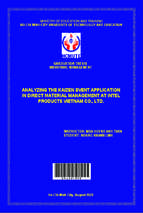 Analyzing the kaizen event application in direct material management at intel products vietnam co., ltd