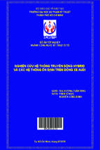 Nghiên cứu hệ thống truyền động hybrid và các hệ thống ổn định trên dòng xe audi ngành công nghệ kỹ thuật ô tô
