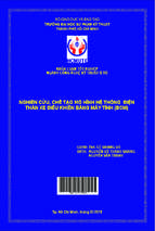 Nghiên cứu, chế tạo mô hình hệ thống điện thân xe điều khiển bằng máy tính (bcm) ngành công nghệ kỹ thuật ô tô