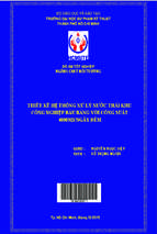 Thiết kế hệ thống xử lý nước thải khu công nghiệp bàu bàng với công suất 4000m3ngày đêm