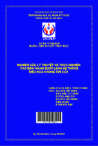 Nghiên cứu lý thuyết năng suất lạnh hệ thống điều hòa không khí co2 ngành công nghệ kỹ thuật nhiệt