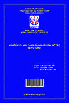 Nghiên cứu xử lý ảnh bằng labview hỗ trợ xe tự hành ngành công nghệ kỹ thuật ô tô