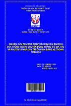 Nghiên cứu phương pháp xác định sự ổn định của thùng xe khi xe chuyển động thẳng có gia tốc và phương pháp duy trì ổn định bằng hệ thống treo khí ngành công nghệ kỹ thuật ô tô