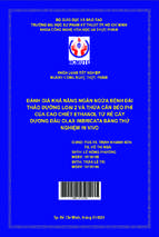 Đánh giá khả năng ngăn ngừa bệnh đái tháo đường loại 2 và thừa cân béo phì của cao chiết ethanol từ rễ cây dương đầu olax imbricata bằng thử nghiệm invivo