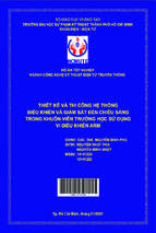 Thiết kế và thi công hệ thống điều khiển và giám sát đèn chiếu sáng trong khuôn viên trường học sử dụng vi điều khiển arm