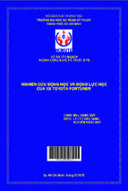 Nghiên cứu động học và động lực học của xe toyota fortuner ngành công nghệ kỹ thuật ô tô