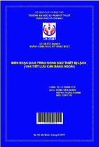 Biên soạn giáo trình song ngữ thiết bị lạnh (van tiết lưu cân bằng ngoài) ngành công nghệ kỹ thuật nhiệt