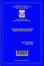 Tính toán kiểm tra hệ thống phanh khi xe chở quá tải ngành công nghệ kỹ thuật ô tô