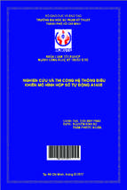 Nghiên cứu và thi công hệ thống điều khiển mô hình hộp số tự động a140e ngành công nghệ kỹ thuật ô tô