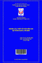 Nghiên cứu, thiết kế phần mềm cho hệ thống quản lí pin bms ngành công nghệ kỹ thuật ô tô