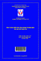 Tính toán kiểm tra ống nâng thùng ben khi xe chở quá tải ngành công nghệ kỹ thuật ô tô