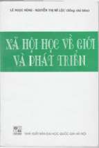 Xã hội học về giới và phát triển