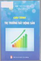 Giáo trình thị trường bất động sản