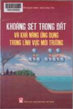 Khoáng sét trong đất và khả năng ứng dụng trong kỹ thuật môi trường.