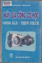 Máy gia công cơ học nông sản   thực phẩm