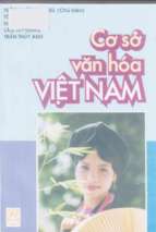 Cơ sở văn hóa việt nam