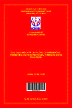 Ứng dụng bể chứa chất lỏng có thành mỏng trong việc kháng chấn và điều khiển dao động công trình