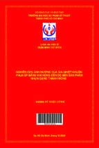 Nghiên cứu ảnh hưởng của gia nhiệt khuôn phun ép bằng khí nóng đến độ bền sản phẩm nhựa dạng thành mỏng