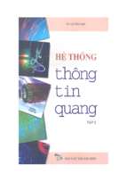 Hệ thống thông tin quang   tập 2