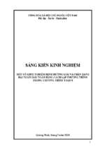 Skkn một số kinh nghiệm định hướng giải và phân dạng bài toán giải toán bằng cách lập phương trình trong chương trình toán 8