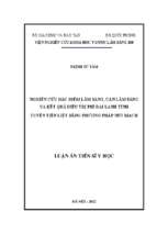 Luận án nghiên cứu đặc điểm lâm sàng, cận lâm sàng và kết quả điều trị phì đại lành tính tuyến tiền liệt bằng phƣơng pháp nút mạch