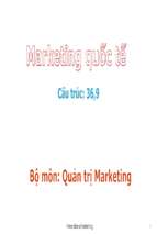 Marketing quốc tế