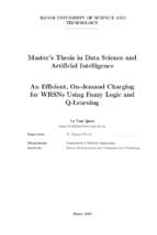 An efficient, on demand charging for wrsns using fuzzy logic and q learning