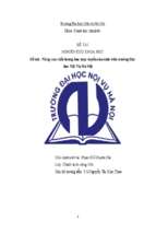 Nâng cao chất lượng học trực tuyến của sinh viên trường đại học nội vụ hà nội