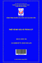 Thiết kế máy bóc vỏ trứng cút