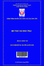 Máy phay cnc mini 5 trục