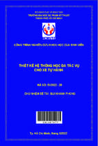 Thiết kế hệ thống đa tác vụ cho xe tự hành