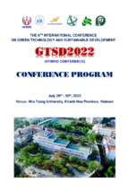 Conferrence program   the 6th international conference on green technology and sustainable development   gtsd2022 (hybrid conference)