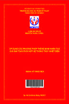 Áp dụng các phương pháp thông minh nhân tạo giải bài toán phối hợp hệ thống thủy nhiệt điện