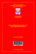 Điều khiển bộ nghịch lưu nối lưới trong mạng điện phân phối luận án tiến sĩ ngành kỹ thuật điện