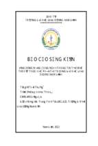 Sáng kiến ứng dụng mạng công nghệ thông tin tổ chức thi kết thúc học phần tại trường đại học điều dưỡng nam định