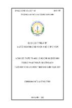 Đánh giá thực trạng lo âu của người bệnh trước phẫu thuật có kế hoạch tại bệnh viện đa khoa tỉnh nam định năm 2021