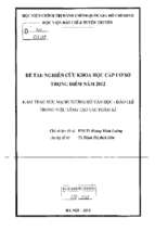Khai thác sức mạnh tương hỗ văn học   báo chí trong việc sáng tạo tác phẩm kí