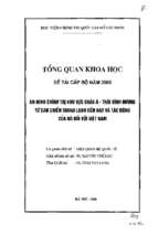 An ninh chính trị khu vực châu á thái bình dương từ sau chiến tranh lạnh đến nay và tác động của nó