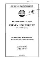 Truyền hình thực tế