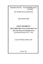 Báo in với nhiệm vụ phát triển bền vững ngành thuỷ sản