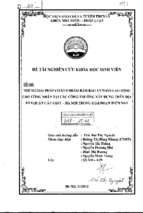 Những giải pháp cơ bản nhằm đảm bảo an toàn lao động cho công tác tại các công trường xây dựng trên địa bàn quận cầu giấy   hà nội trong giai đoạn hiện nay