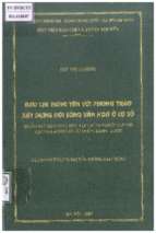 Báo chí hưng yên với phong trào xây dựng đời sống văn hóa ở cơ sở (khảo sát báo hưng yên, tạp chí phổ biến, tạp chí văn hóa hưng yên từ tháng 12004 62007)