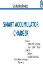 Smart accumulator chargerx