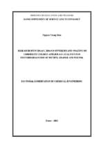 Luận án nghiên cứu tổng hợp tio2 ac, tio2 go và đưa lên gốm cordierite làm xúc tác cho quá trình quang phân hủy metyl da cam và phenol